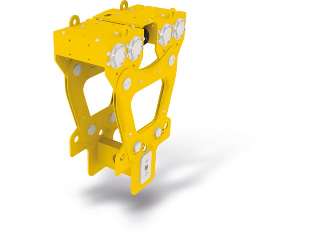SSU150 Dịch Chuyển Ngang Điện Giá Đỡ Thủy Lực, 1500 kN