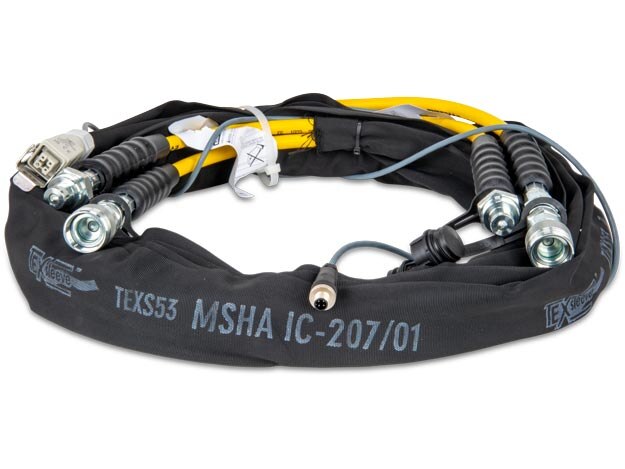 CH720EC, 6 m, dây điện cho ống đôi có vỏ bọc và bơm máy cắt ZE64