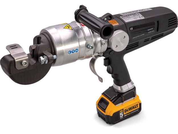 EBC20B, Lực cắt tối đa 190 kN, Máy cắt thanh không dây, Đường kính vật liệu tối đa 20 mm, bao gồm Pin và Bộ Sạc 120 V