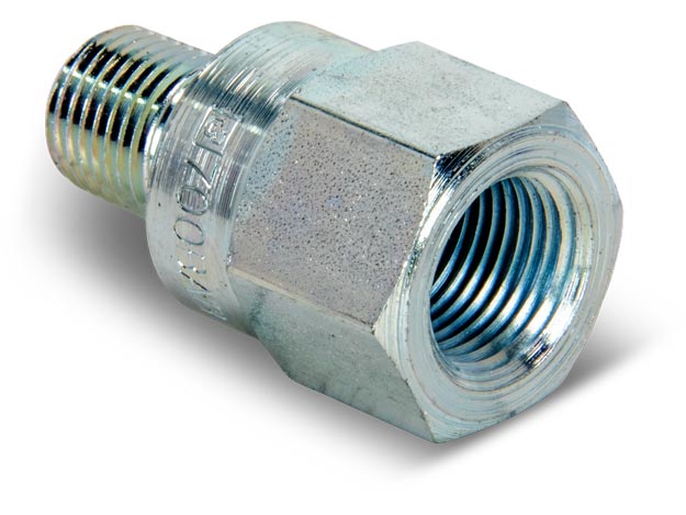 FZ1055, Phụ Kiện Áp Suất Cao, Đầu Nối, Áp suất vận hành tối đa 700 bar, Kết Nối Ren Cái NPTF 3/8″ sang Ren Đực NPTF 1/4″