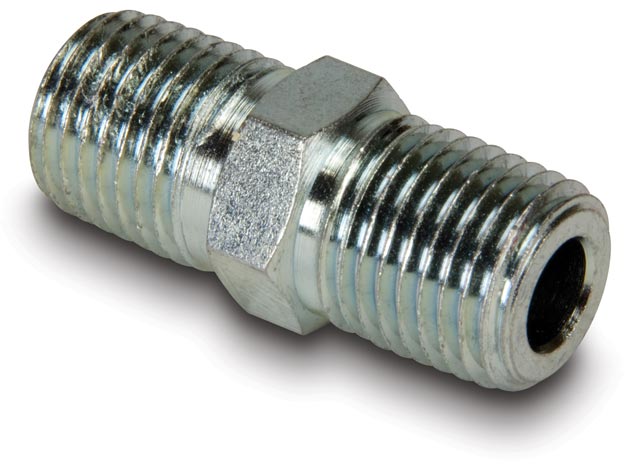 FZ1608, Phụ Kiện Áp Suất Cao, đầu nối lục giác, Áp suất vận hành tối đa 700 Bar, Kết Nối Ren Đực NPTF 1/4″ sang ren đực NPTF G 1/4″