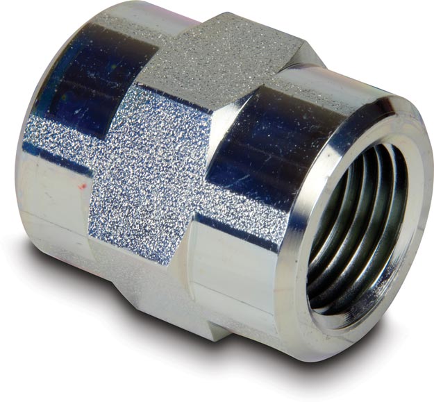 FZ1625, Phụ Kiện Áp Suất Cao, Đầu Nối Giảm Áp, Áp suất vận hành tối đa 700 bar, Kết Nối Ren Cái NPTF 1/2″ sang Ren Cái NPTF 3/8″