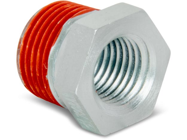 FZ1630, Phụ Kiện Áp Suất Cao, Bộ Giảm Áp·, Áp suất vận hành tối đa 700 bar, Kết Nối từ Ren Đực NPTF 3/8″ sang Ren Cái NPTF 1/4″