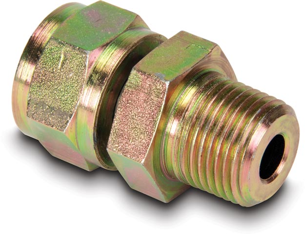 FZ1660, Phụ Kiện Áp Suất Cao, Phụ Kiện Xoay, Áp suất vận hành tối đa 700 bar, Kết Nối từ Ren Đực NPTF 3/8″ sang Ren Cái NPSM 3/8″