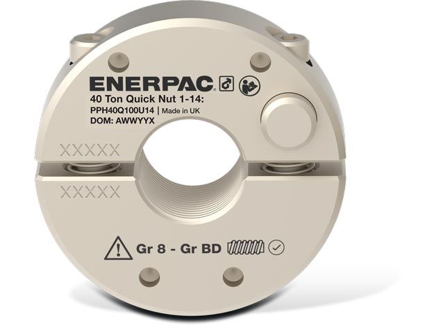 PPH40Q100U14, Đai Ốc Nhanh cho Cảo chốt PPH40, 1″ – 14 UNS