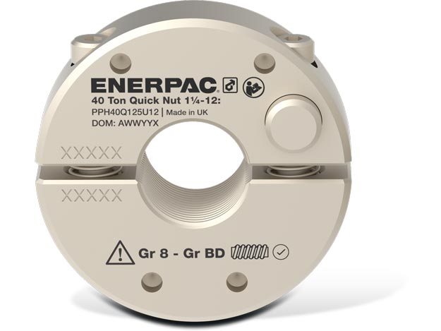PPH40Q125U12, Đai Ốc Nhanh cho Cảo chốt PPH40, 1 1/4″ – 12 UNF