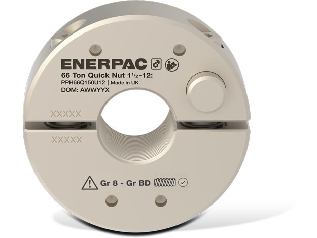 PPH66Q150U12, Đai Ốc Nhanh cho Cảo chốt PPH66, 1 1/2″ – 12 UNF