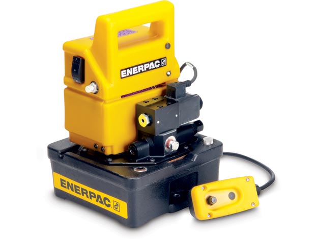 PUD1101E, Hai Tốc Độ, Máy bơm Thủy Lực Điện Tiết Kiệm Điện, Van Xả, 230V, Sử Dụng với Xi Lanh Tác Động Đơn