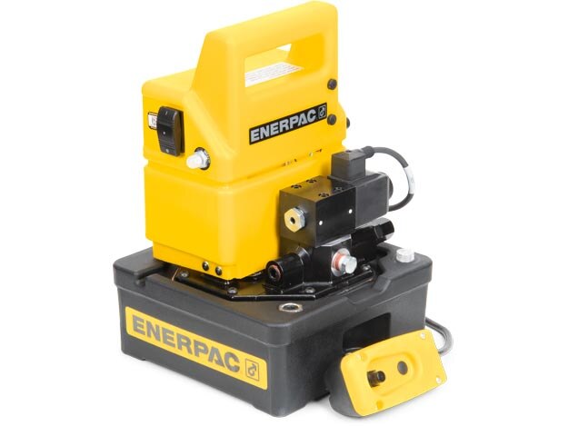 PUD1100E, Hai Tốc Độ, Máy bơm Thủy Lực Điện Tiết Kiệm Điện, Van Xả, 230V, Sử Dụng với Xi Lanh Tác Động Đơn