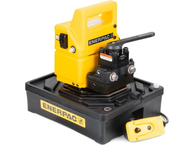 PUJ1401E, Hai Tốc Độ, Máy bơm Thủy Lực Điện Tiết Kiệm Điện, Van Thủ Công 4/3, 230V, Sử Dụng với Xi Lanh Tác Động Kép