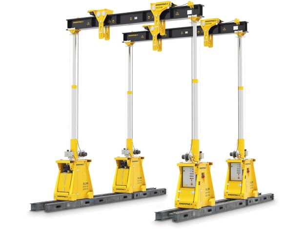 SL200J, 2000kN, Giá Đỡ Thủy Lực, 460-480V, 3 pha, 50-60Hz, Phích Cắm Mỹ