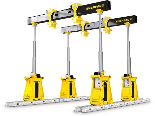 SL400NJ, 4.000kN, Giá Đỡ Thủy Lực Thân Hẹp, 460-480V, 3 pha, 50-60Hz, Phích Cắm Mỹ