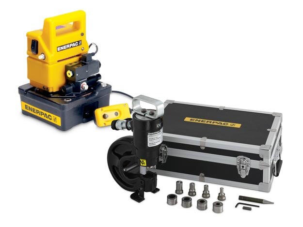 SP35SPE, 35 Tấn, Đầm Thủy lực và Bộ Khuôn Tiêu Chuẩn (với Bơm Điện) 230 VAC