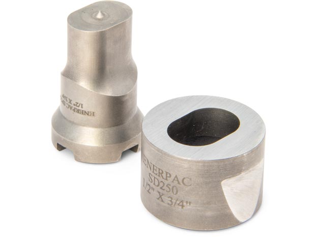 SPD250, Bộ Đầm và Khuôn, Hình lỗ tròn