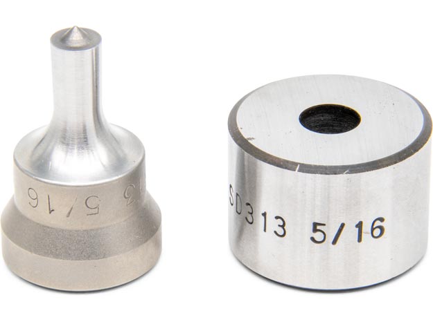 SPD313, Bộ Đầm và Khuôn, Hình Lỗ Tròn