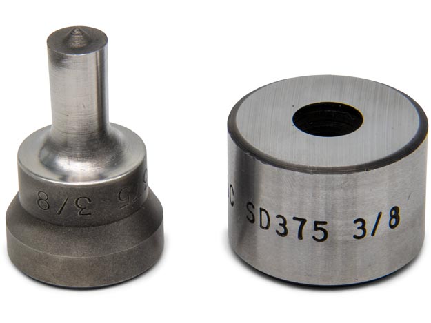 SPD375, Bộ Đầm và Khuôn, Hình Lỗ Tròn