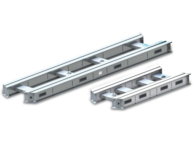 GST1003, Đường Ray Trượt, Khả năng chịu tải 1.000 kN, 3 m, Khổ 610 mm