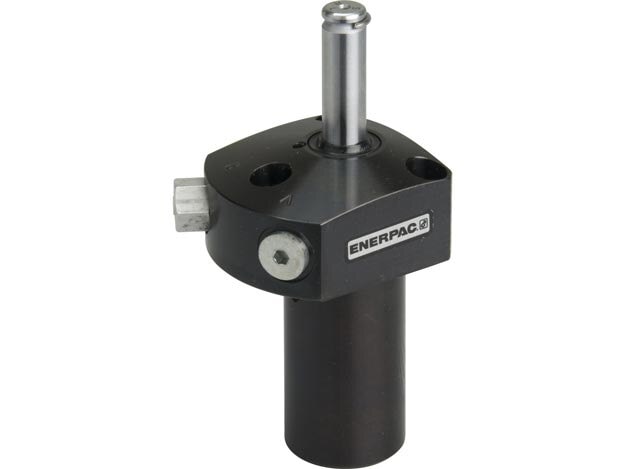 SULS92, tải trọng 8.0kN, kẹp xoay, tác động đơn, xoay trái, mặt bích trên