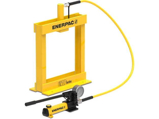 Máy ép bàn 101 kN bao gồm VLP106P142, xi lanh tác động đơn RC106 và bơm tay P142