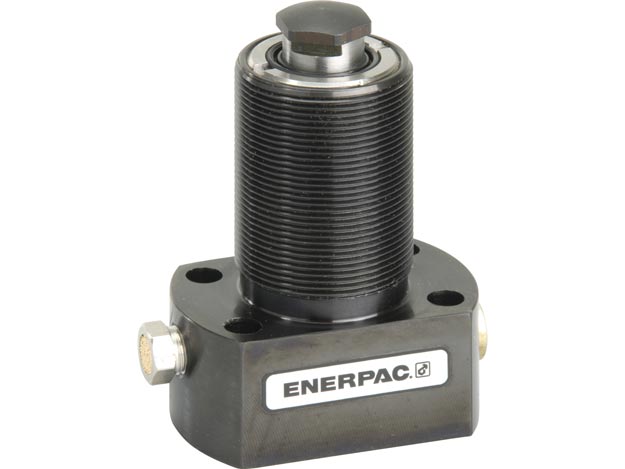 WFL112, Tải 11.1kN, Hành trình 10.2mm, Giá đỡ gia công, Mặt Bích dưới, Tiến thủy lực
