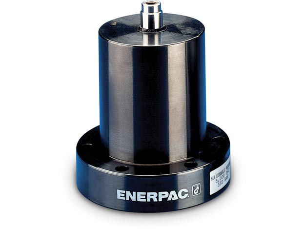 MPFS200V, Tải 17.8 kN, Hành trình 10.0 mm, Giá đỡ gia công Collet-Lok, Kiểu mặt bích