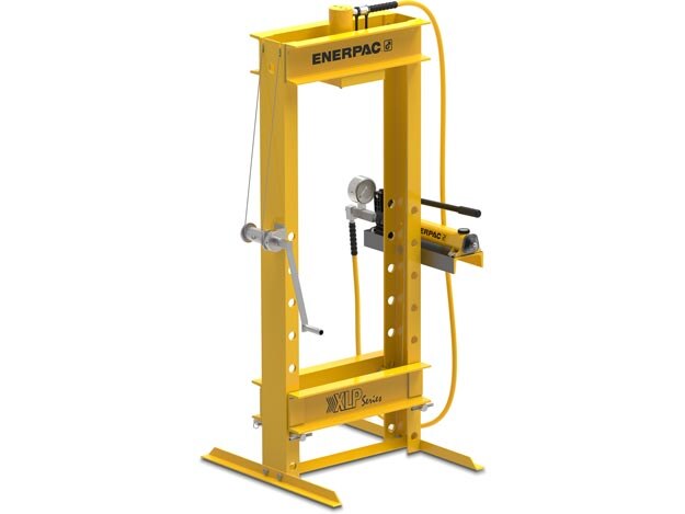 XLP256P392, Máy ép xưởng 232 kN, Xi lanh tác động đơn RC256 và Bơm tay P392
