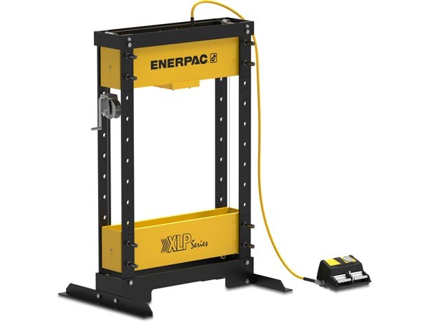 Máy ép xưởng 498 kN với XLP506XA12G, xi lanh tác động đơn RC506 và bơm khí XA12G